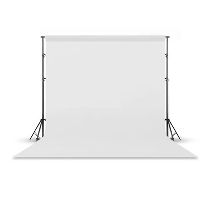 [BRAND NEW] Pxel P272 2.7 x 10m Seamless Solid Color Paper Photo Background Backdrop (Arctic White)