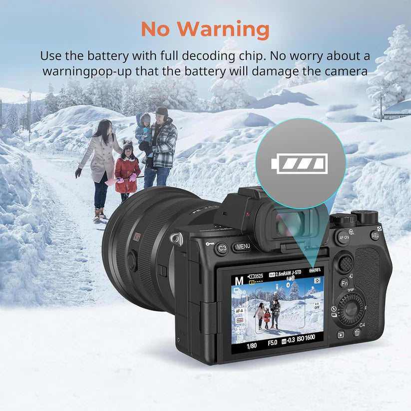 [BRAND NEW] SmallRig NP-FZ100 Rechargeable Lithium-Ion Battery 2400mAh 7.2V with USB-C Direct Charging