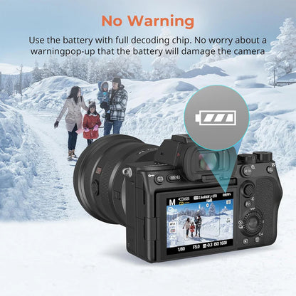 [BRAND NEW] SmallRig NP-FZ100 Rechargeable Lithium-Ion Battery 2400mAh 7.2V with USB-C Direct Charging