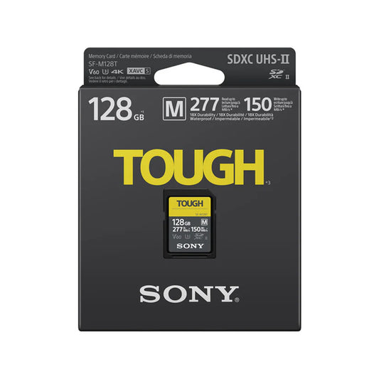 [BRAND NEW] Sony 128GB SF-M TOUGH SDXC UHS-II V60 Class SD Memory Card