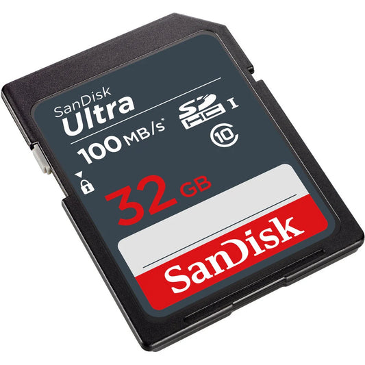 [BRAND NEW] Sandisk Ultra SD Card 32GB UHS-I SDHC Class 10, 100MB/s Read Speed