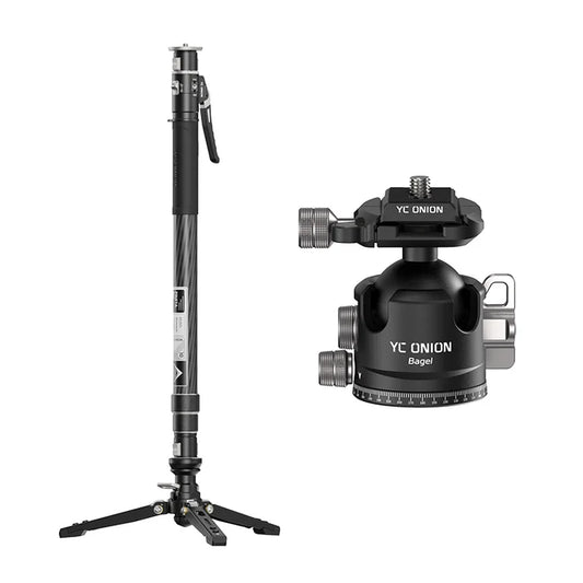 [BRAND NEW] YC ONION MQPBF16244 (Pineta Pro Carbon Fiber Monopod with BF44 Ball Head)