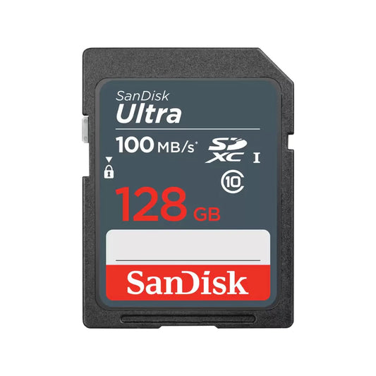 [BRAND NEW] SanDisk Ultra SD Card UHS-I SDXC Class 10, 100MB/s Read and Write Speed 128GB