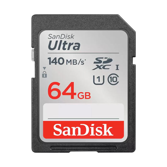 [BRAND NEW] SanDisk Ultra 64GB SD Card SDXC UHS-I Class 10 with 140mb/s Read Speed