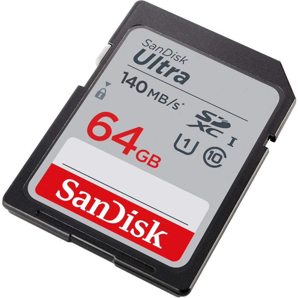 [BRAND NEW] SanDisk Ultra 64GB SD Card SDXC UHS-I Class 10 with 140mb/s Read Speed