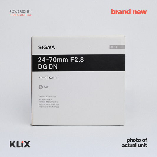 [BRAND NEW] Sigma 24-70mm f/2.8 DG DN Art (Sony Mount)