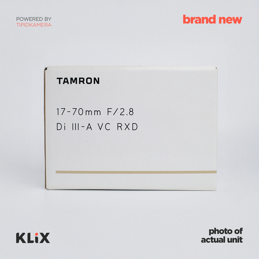 [BRAND NEW] Tamron 17-70mm f/2.8 Di III-A VC RXD (Sony Mount)