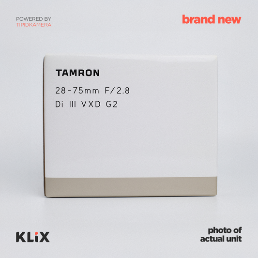 [BRAND NEW] Tamron 28-75mm f/2.8 Di III VXD G2 (Sony Mount)