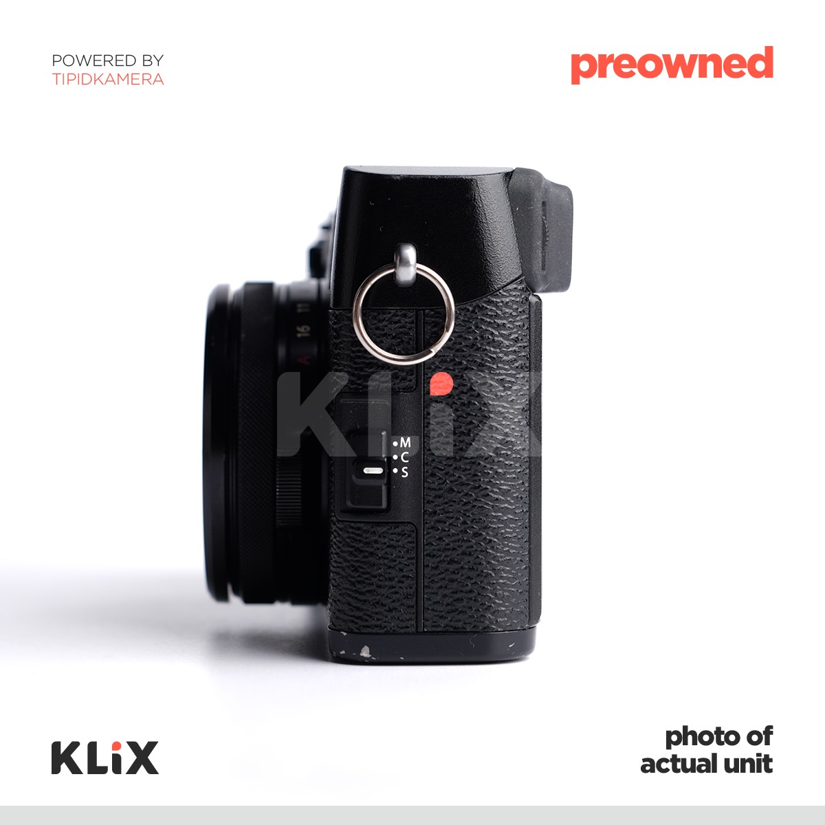 [PREOWNED] Fujifilm X100F (Black)