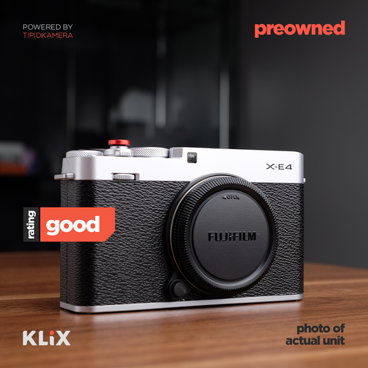 [PREOWNED] Fujifilm X-E4 (Silver)