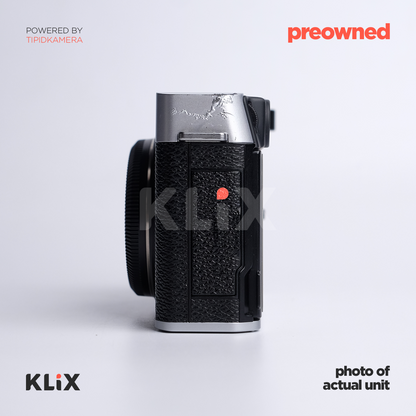 [PREOWNED] Fujifilm X-E4 (Silver)