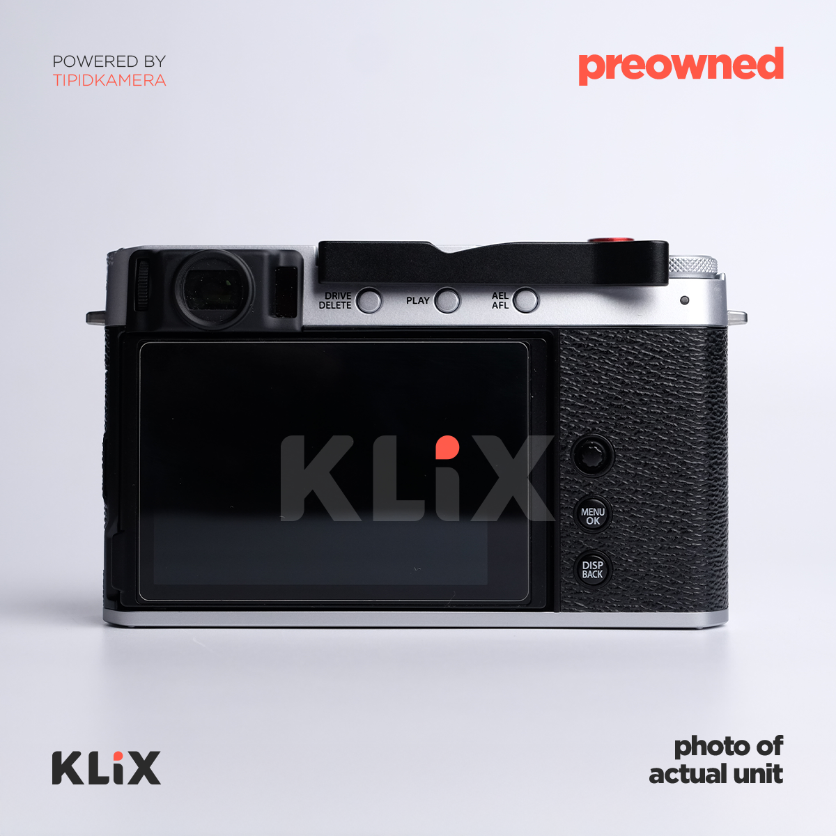 [PREOWNED] Fujifilm X-E4 (Silver)